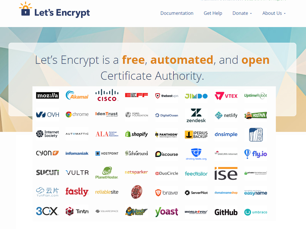 Certificados SSL / TLS gratuitos de Let & # 039; s: contenedores, máquinas virtuales y & amp;  VPS
