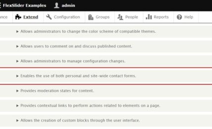 Como configurar un formulario de contacto personalizado en Drupal 8