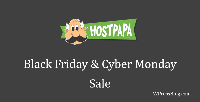 HostPapa Black Friday Cyber Monday Sale