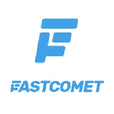 logotipo de cometa rápido