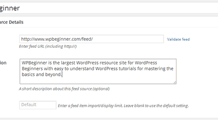 Como obtener feeds en WordPress usando WP RSS Aggregator