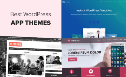 Los 21 mejores temas de aplicaciones de WordPress